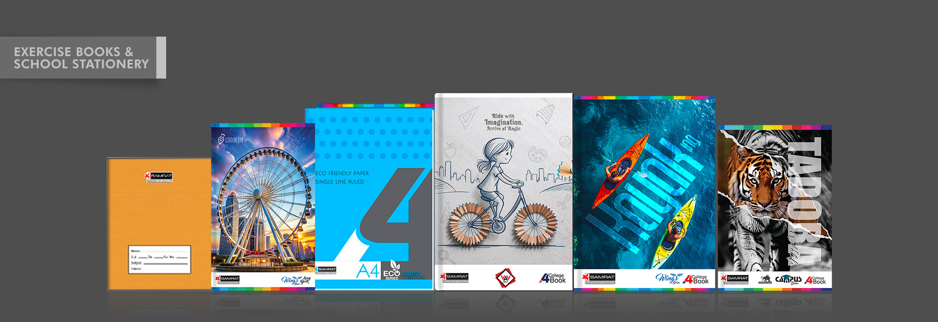 EXERCISE BOOKS & SCHOOL STATIONERY